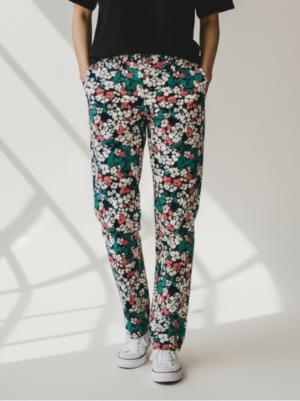 Brooks Brothers Natalie Fit Floral Ankle Pants Size 10 NWOT
